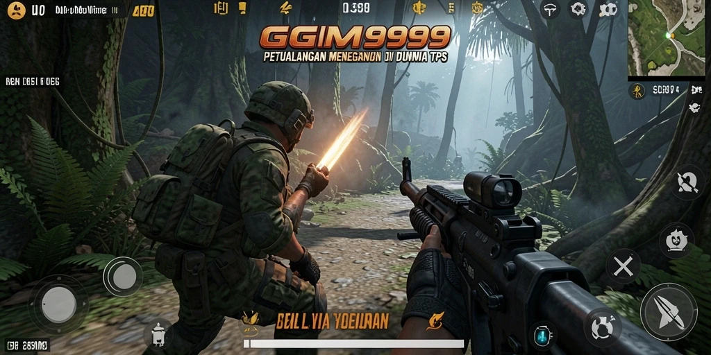 Gameplay menegangkan dalam GIM999 dengan adegan aksi seru.