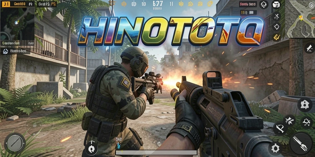Menampilkan aksi seru dalam gameplay HINOTOTO.