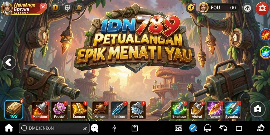 Screenshot dari gameplay hebat di IDN789, memperlihatkan eksplorasi dunia petualangan.
