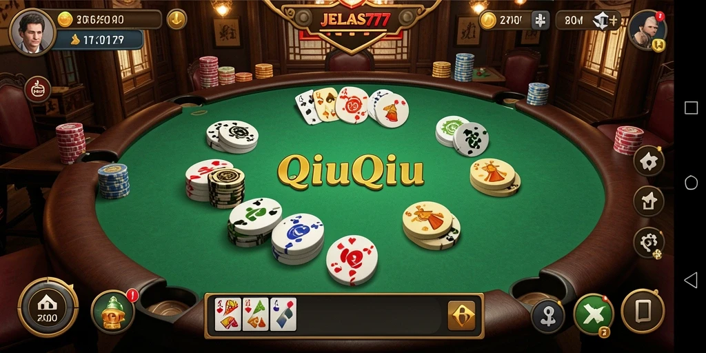 Tampilan gameplay seru di JELAS777.
