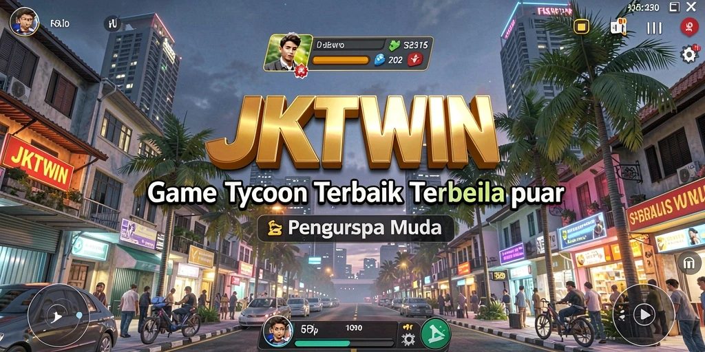 Tampilan gameplay JKTWIN yang menarik dengan grafik yang memukau.