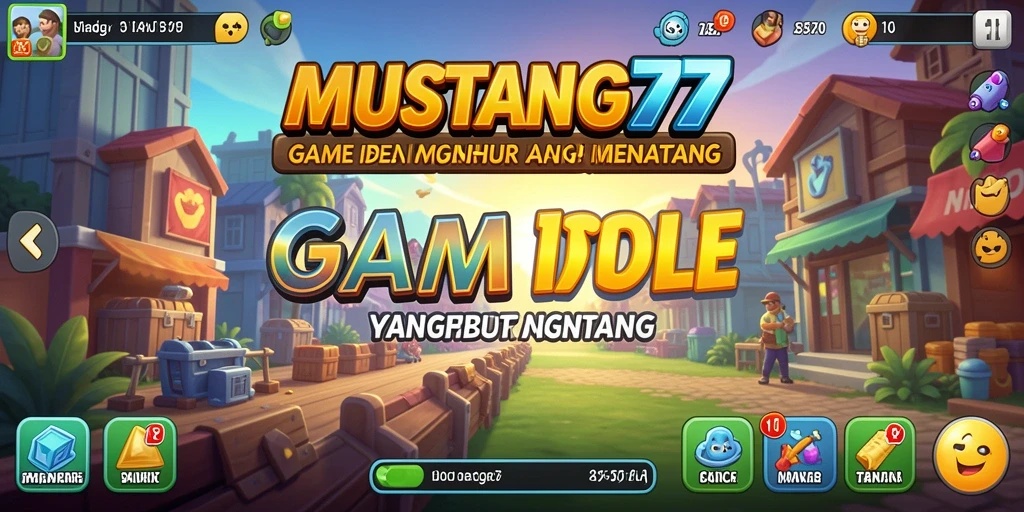 Tampilan gameplay <strong>MUSTANG77</strong> yang menarik dan menantang di setiap level.