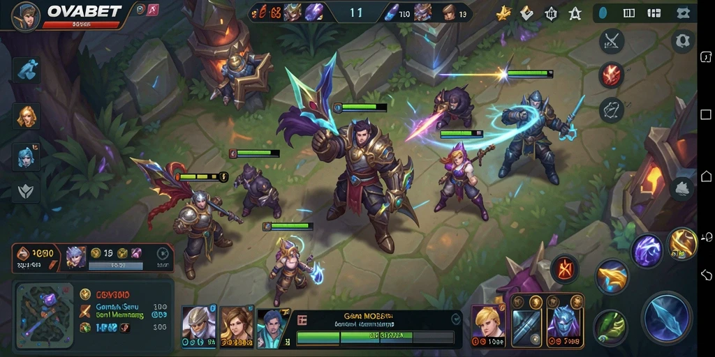 Gameplay seru di OVABET dengan tim strategis.