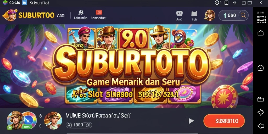Tampilan screenshot gameplay SUBURTOTO yang menarik dan mendebarkan.