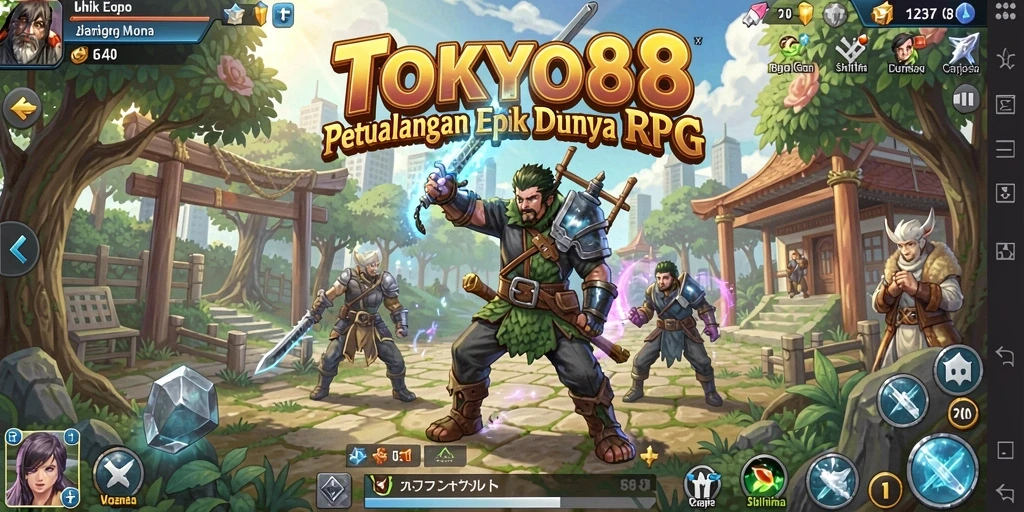 Gameplay menakjubkan di dunia fantasi TOKYO88.