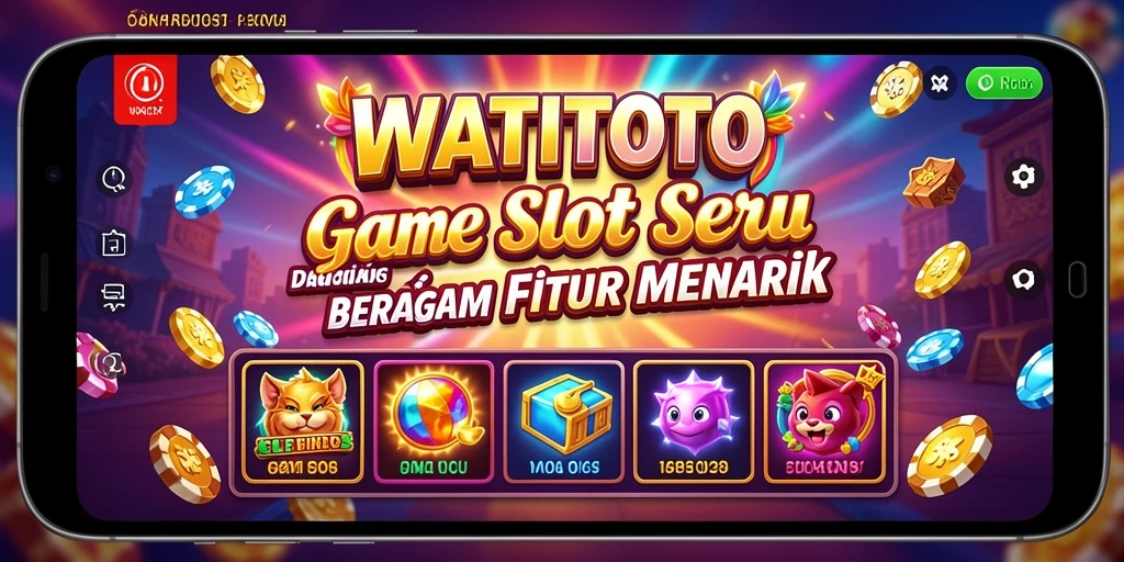 Screenshot gameplay menunjukkan suasana seru saat bermain WATITOTO.
