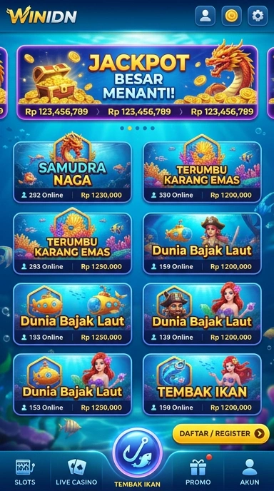 Tampilan antarmuka winidn yang menarik.